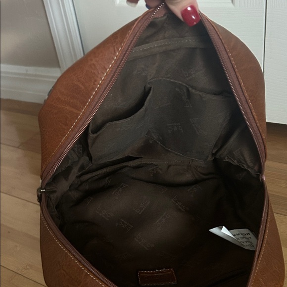 Red white and blue women’s backpack pocketbook - Picture 3 of 3